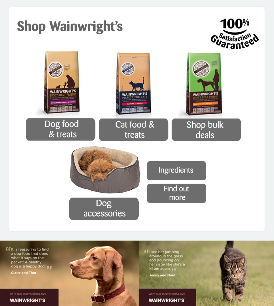 Pets at home 2024 wainwright's dog food